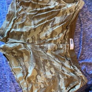 Camouflage Cargo Shorts
